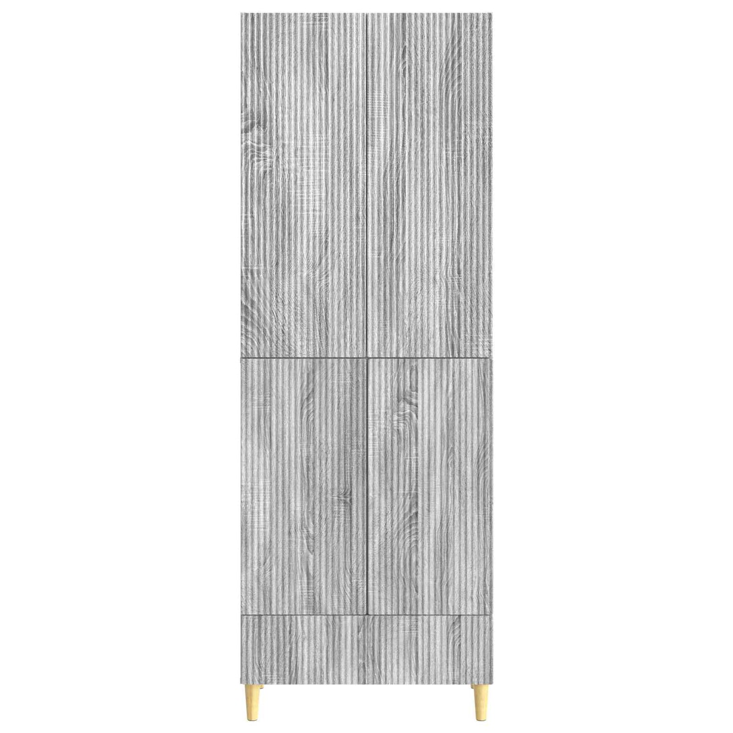 Cabinet Set 2 pcs 66 x 34.5 x 95 cm Engineered Wood