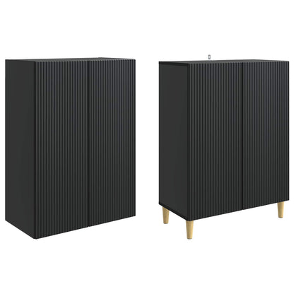 Cabinet Set 2 pcs 66 x 34.5 x 90 cm Engineered Wood