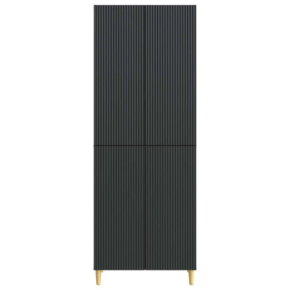 Cabinet Set 2 pcs 66 x 34.5 x 90 cm Engineered Wood