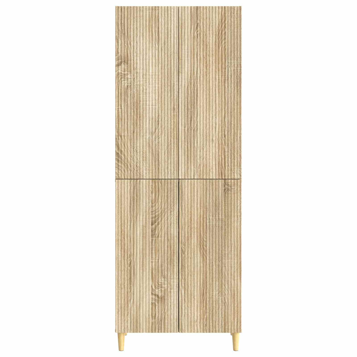 Cabinet Set 2 pcs Sonoma Oak Engineered Wood