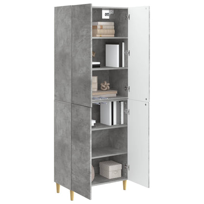 Cabinet Set 2 pcs 66 x 34.5 x 90 cm Engineered Wood