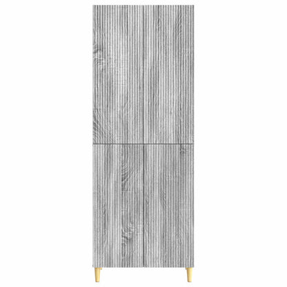 Cabinet Set 2 pcs 66 x 34.5 x 90 cm Engineered Wood