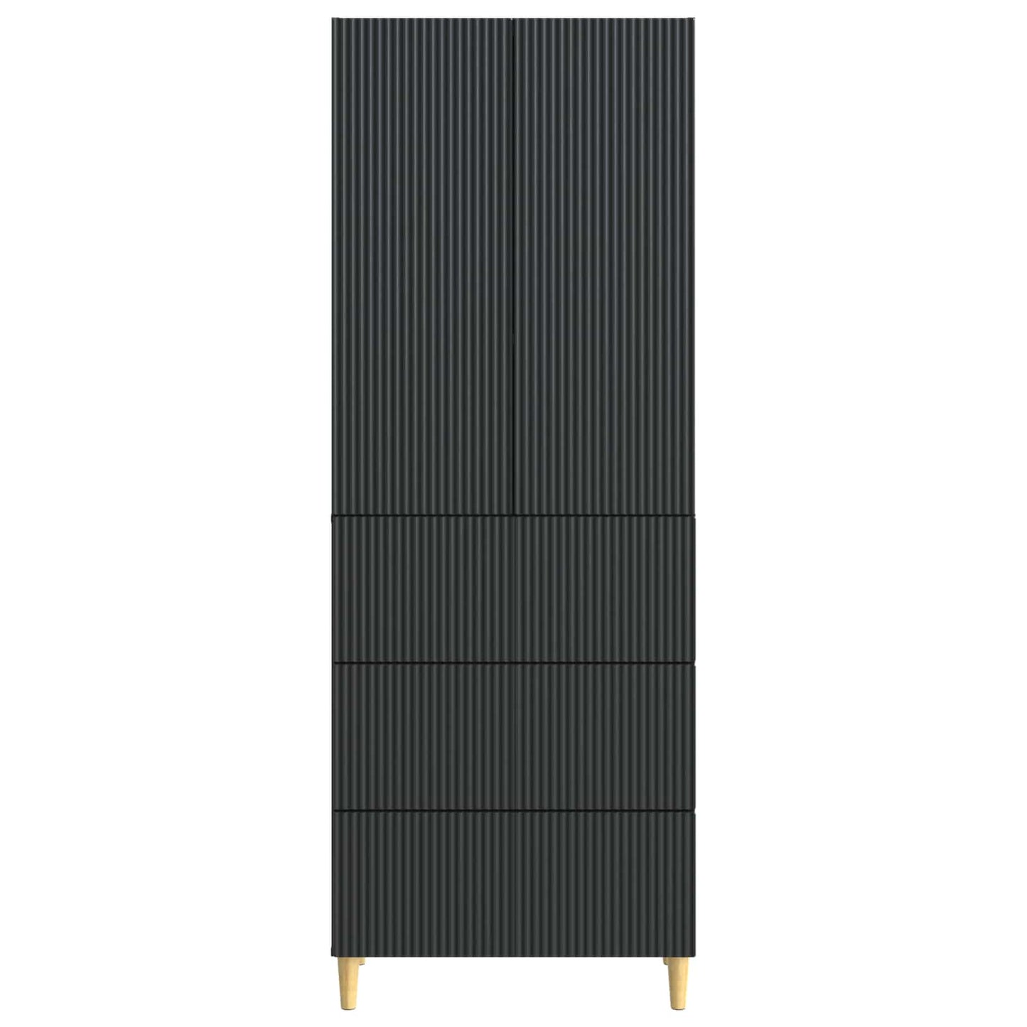 Cabinet Set 2 pcs Engineered Wood