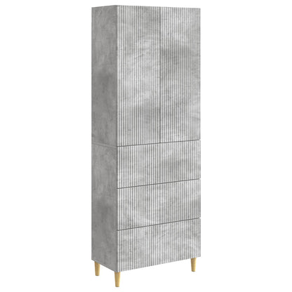 Cabinet Set 2 pcs Engineered Wood