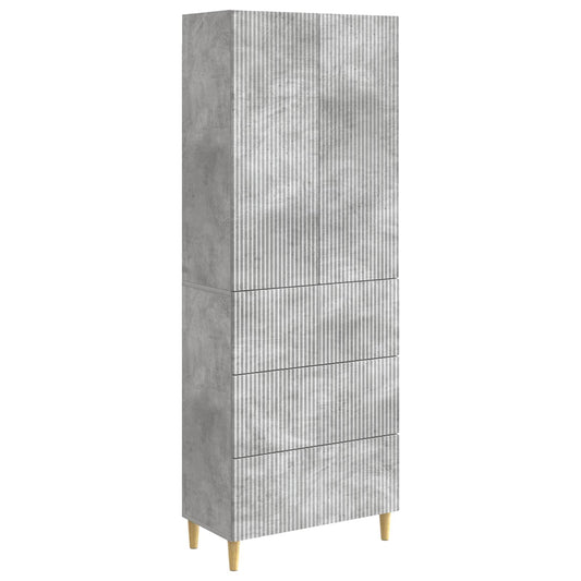 Cabinet Set 2 pcs 66 x 34.5 x 90 cm Engineered Wood