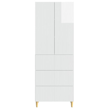 Cabinet Set 2 pcs 66 x 34.5 x 90 cm Engineered Wood