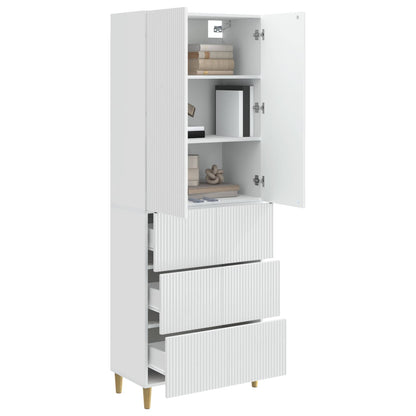 Cabinet Set 2 pcs 66 x 34.5 x 90 cm Engineered Wood
