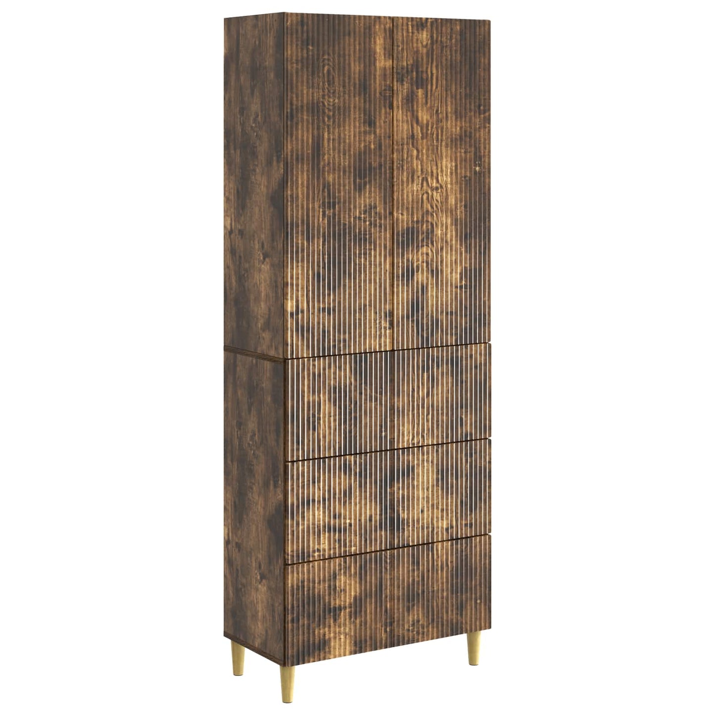 Cabinet Set 2 pcs Engineered Wood