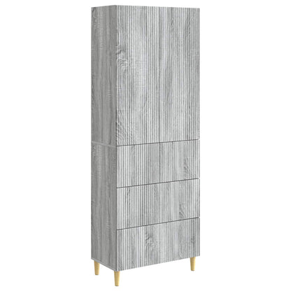 Cabinet Set 2 pcs Engineered Wood