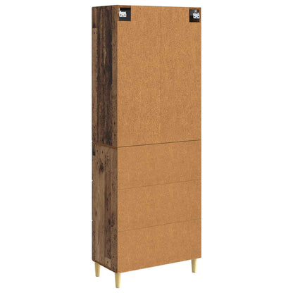 Cabinet Set 2 pcs 66 x 34.5 x 90 cm Engineered Wood