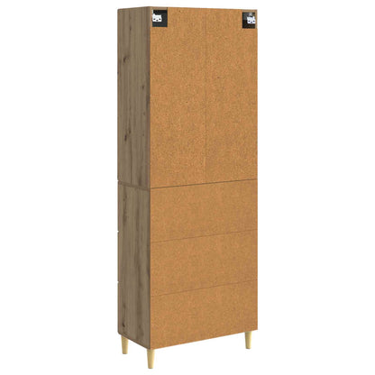 Cabinet Set 2 pcs 66 x 34.5 x 90 cm Engineered Wood