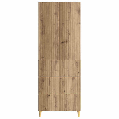 Cabinet Set 2 pcs 66 x 34.5 x 90 cm Engineered Wood