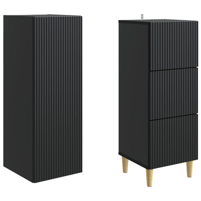 Cabinet Set 2 pcs Engineered Wood