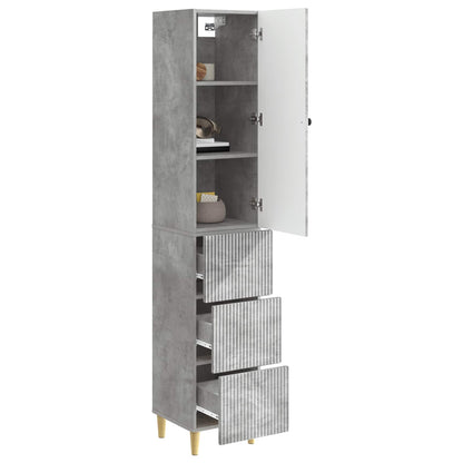 Cabinet Set 2 pcs Engineered Wood