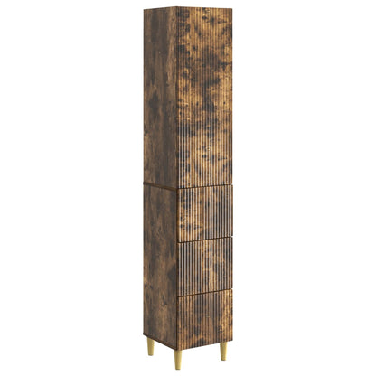 Cabinet Set 2 pcs 33 x 34.5 x 90 cm Engineered Wood