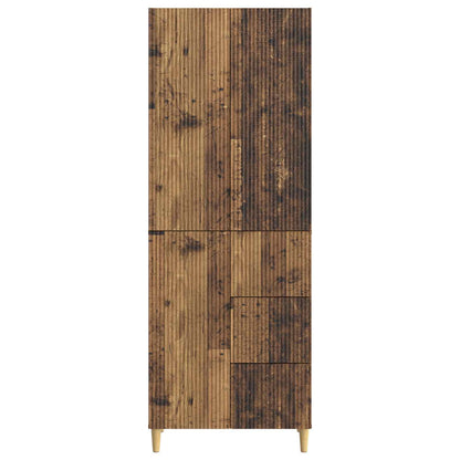 Cabinet Set 2 pcs Engineered Wood