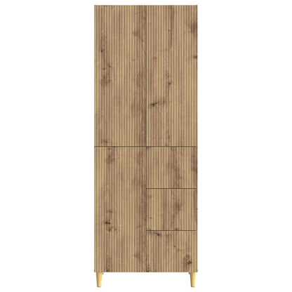 Cabinet Set 2 pcs 66 x 34.5 x 90 cm Engineered Wood