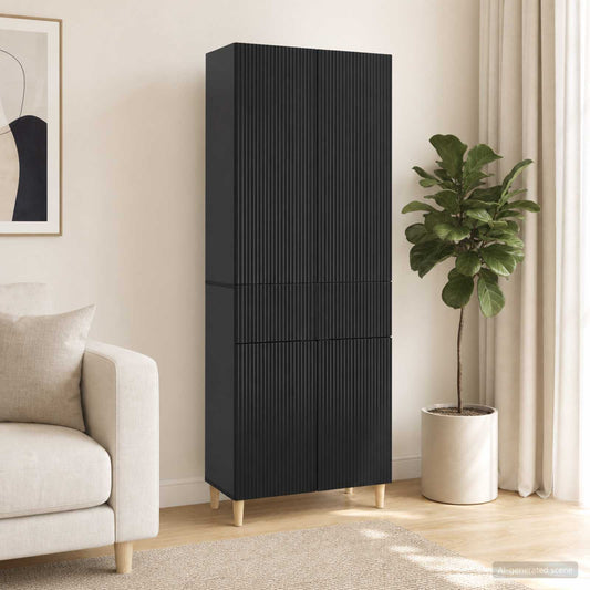 Cabinet Set 2 pcs 66 x 34.5 x 90 cm Engineered Wood