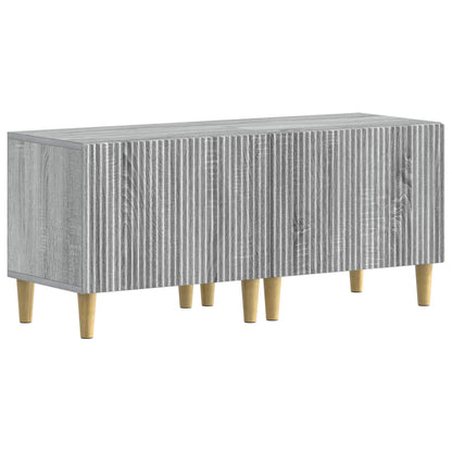 5 Piece LED TV Cabinet Grey Sonoma Engineered Wood