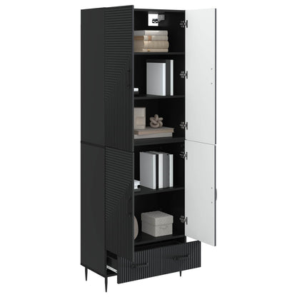Cabinet Set 2 pcs 66 x 34.5 x 95 cm Engineered Wood