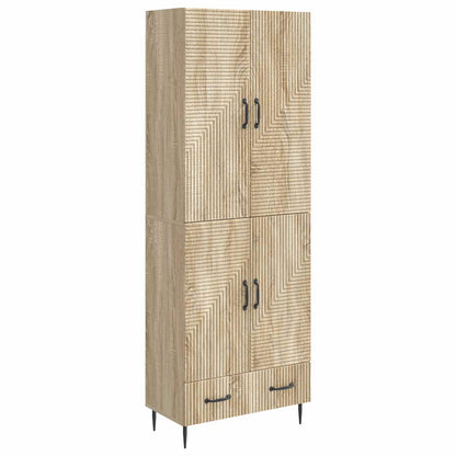 Cabinet Set 2 pcs Engineered Wood