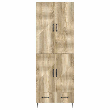 Cabinet Set 2 pcs Engineered Wood