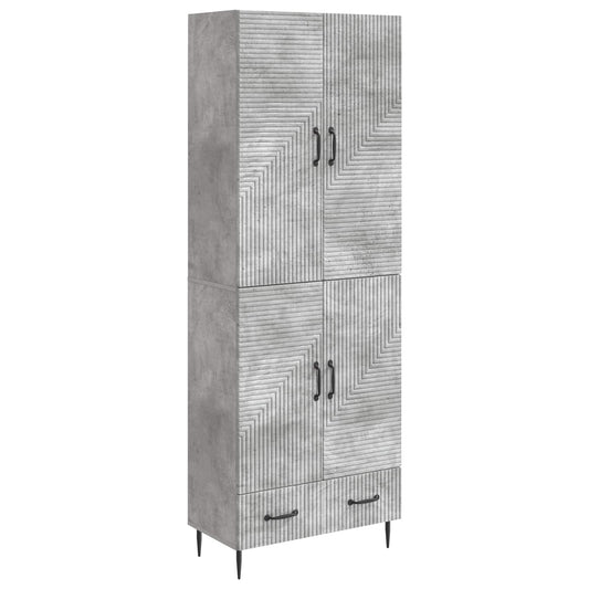 Cabinet Set 2 pcs 66 x 34.5 x 95 cm Engineered Wood