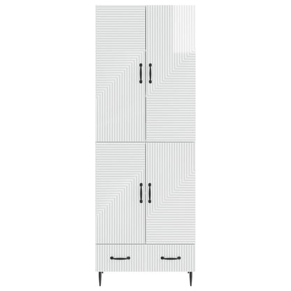 Cabinet Set 2 pcs 66 x 34.5 x 95 cm Engineered Wood