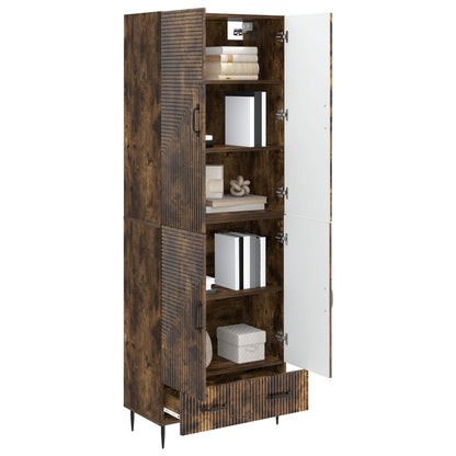 Cabinet Set 2 pcs 66 x 34.5 x 95 cm Engineered Wood