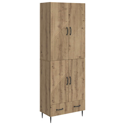 Cabinet Set 2 pcs 66 x 34.5 x 95 cm Engineered Wood
