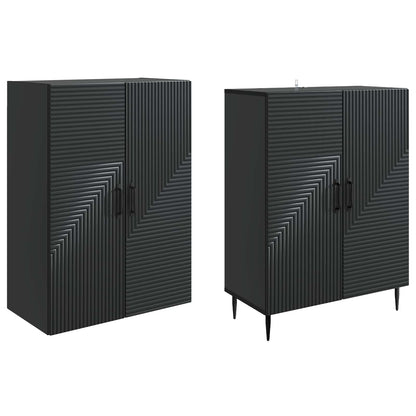 Cabinet Set 2 pcs 66 x 34.5 x 89.5 cm Engineered Wood