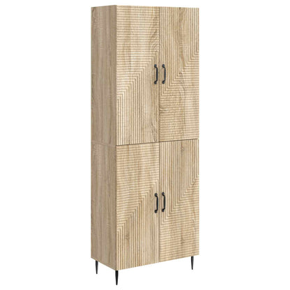 Cabinet Set 2 pcs 66 x 34.5 x 89.5 cm Engineered Wood