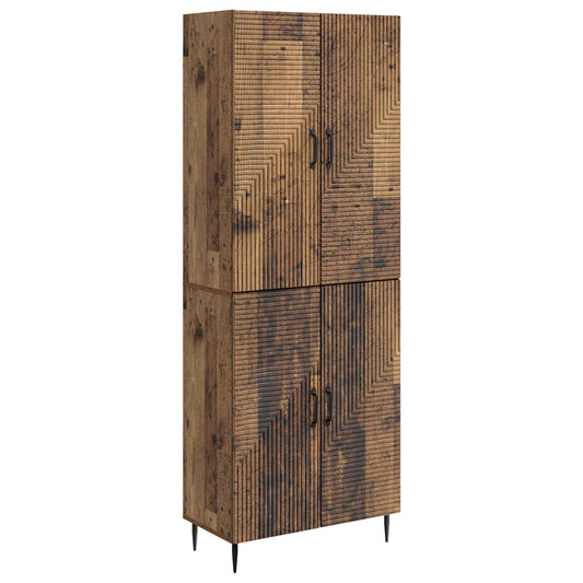 Cabinet Set 2 pcs 66 x 34.5 x 89.5 cm Engineered Wood