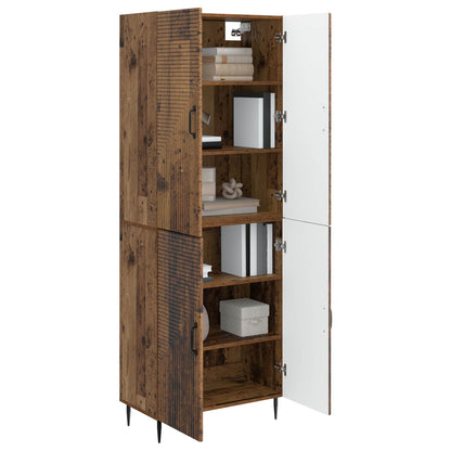 Cabinet Set 2 pcs 66 x 34.5 x 89.5 cm Engineered Wood