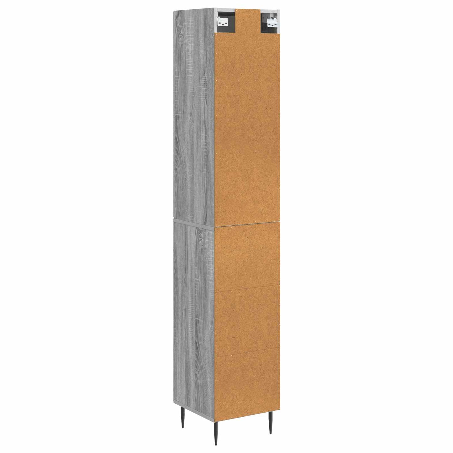 Cabinet Set 2 pcs Grey Sonoma 33 x 34.5 x 89.5 cm