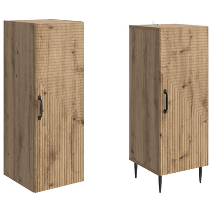 Cabinet Set 2 pcs Artisan Oak 33 x 34.5 x 89.5 cm