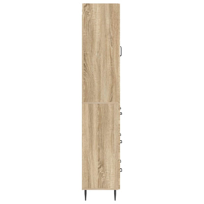 Cabinet Set 2 pcs Sonoma Oak 66 x 34.5 x 90 cm Engineered Wood