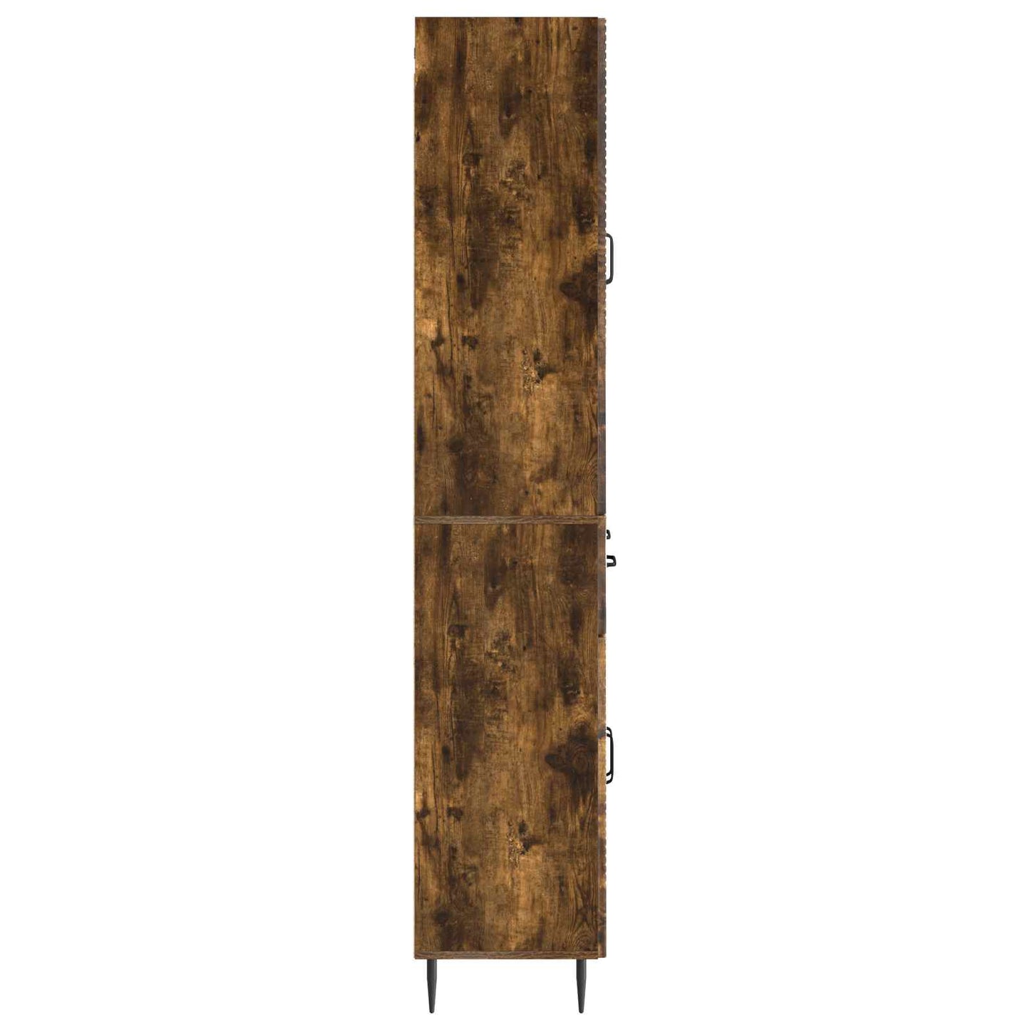 Cabinet Set 2 pcs Smoked Oak 66 x 34.5 x 89.5 cm