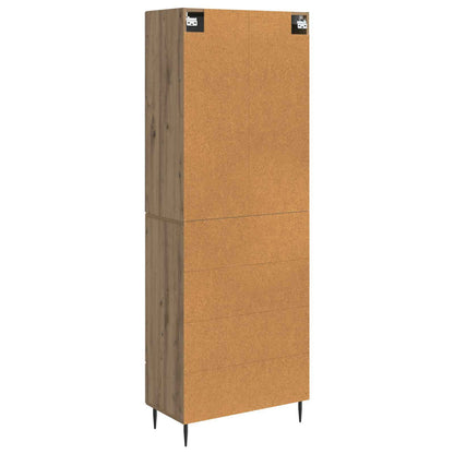 Cabinet Set 2 pcs Artisan Oak 66 x 34.5 x 89.5 cm