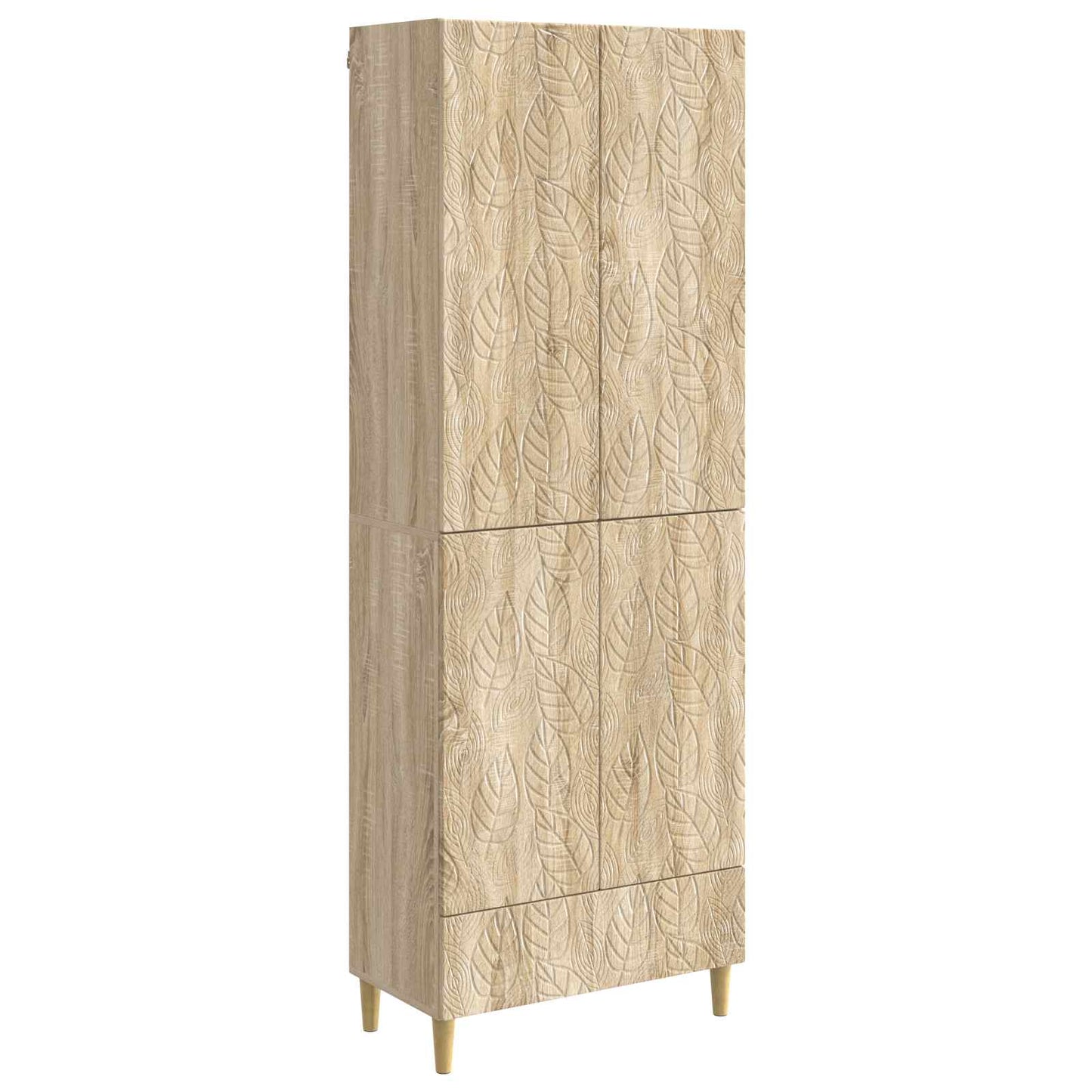 Cabinet Set 2 pcs Sonoma Oak Engineered Wood