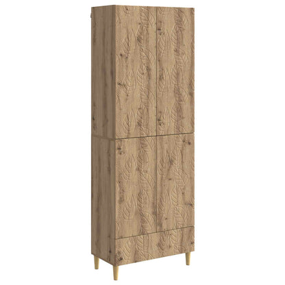 Cabinet Set 2 pcs Artisan Oak Engineered Wood