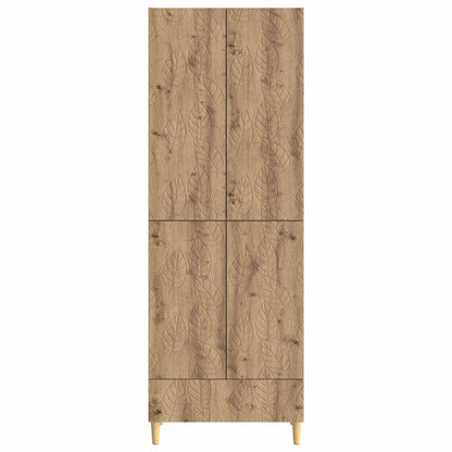 Cabinet Set 2 pcs Artisan Oak Engineered Wood
