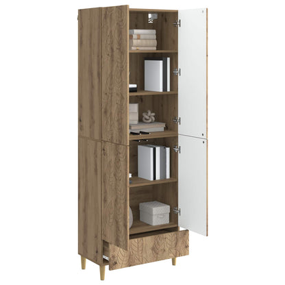 Cabinet Set 2 pcs Artisan Oak Engineered Wood