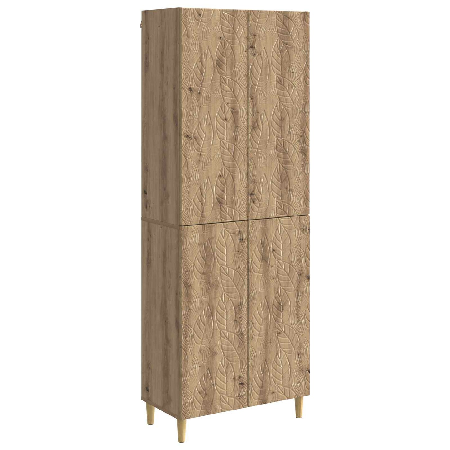 Cabinet Set 2 pcs Artisan Oak Engineered Wood