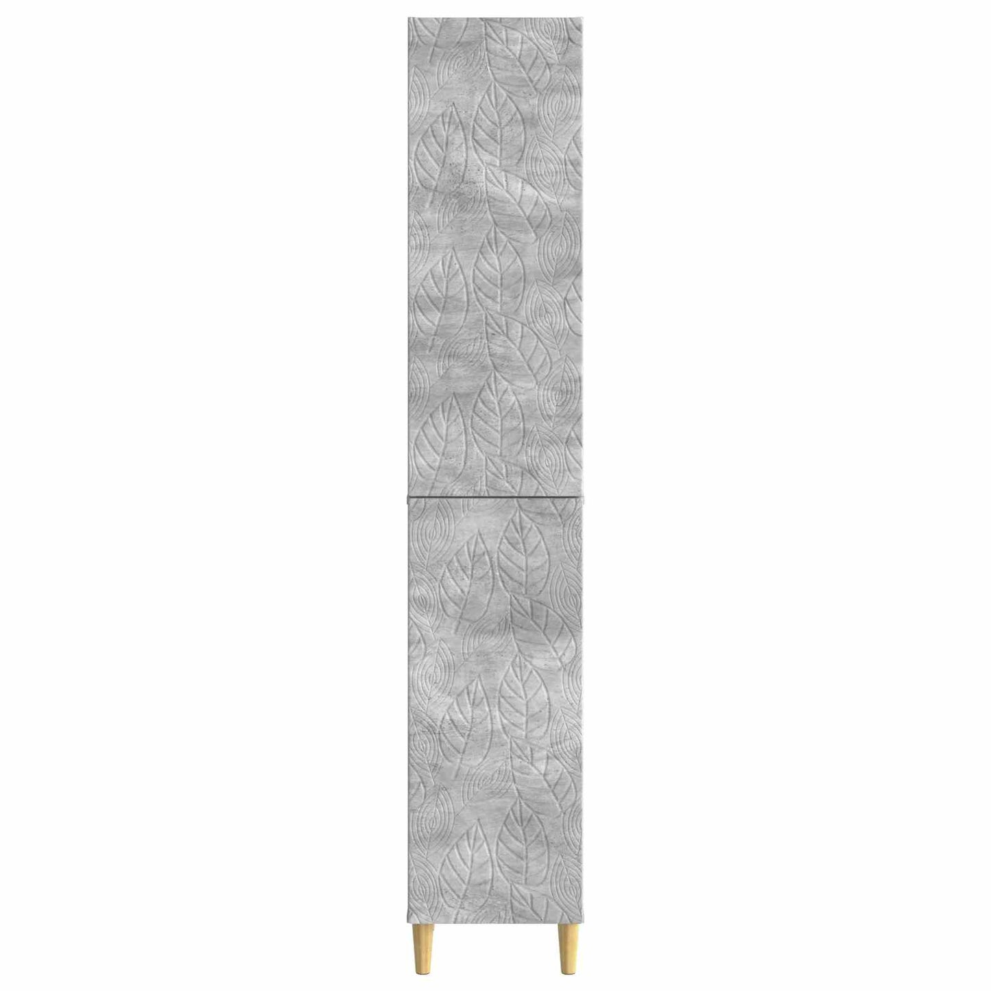 Cabinet Set 2 pcs Concrete Grey Engineered Wood