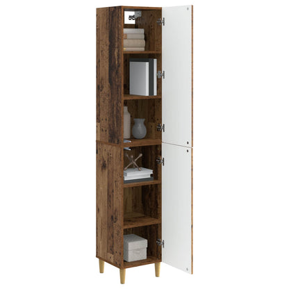 Cabinet Set 2 pcs Engineered Wood