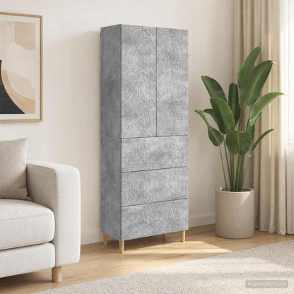 Cabinet Set 2 pcs 66 x 34.5 x 90 cm Engineered Wood