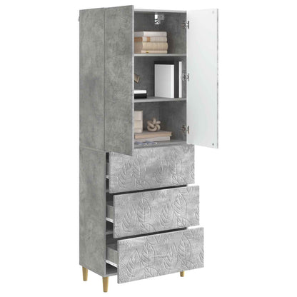 Cabinet Set 2 pcs 66 x 34.5 x 90 cm Engineered Wood
