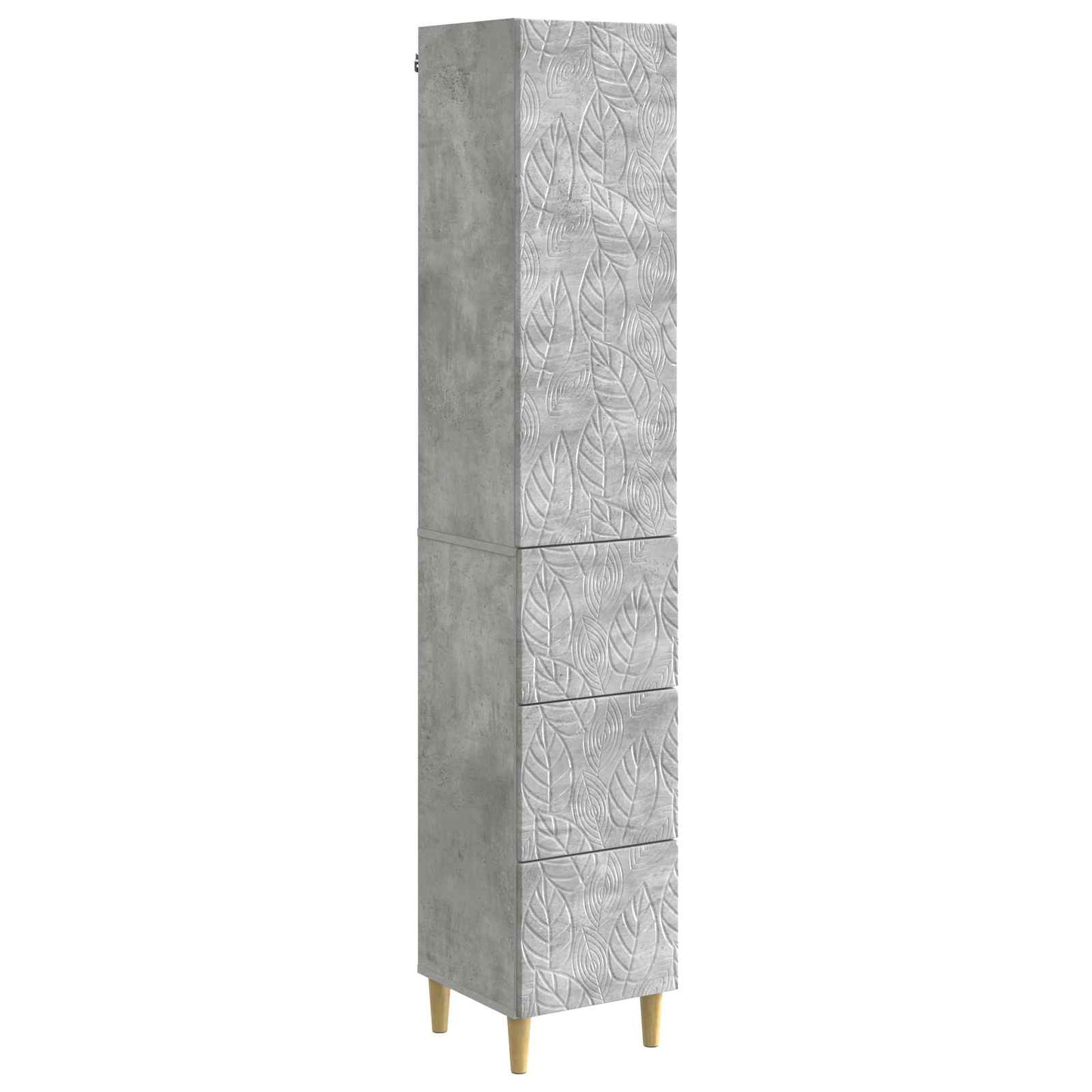 Cabinet Set 2 pcs 33 x 34.5 x 90 cm Engineered Wood