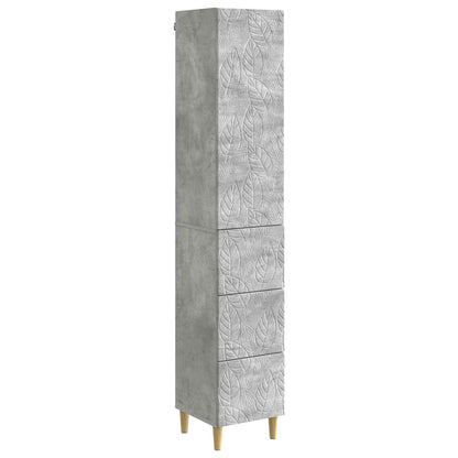 Cabinet Set 2 pcs 33 x 34.5 x 90 cm Engineered Wood